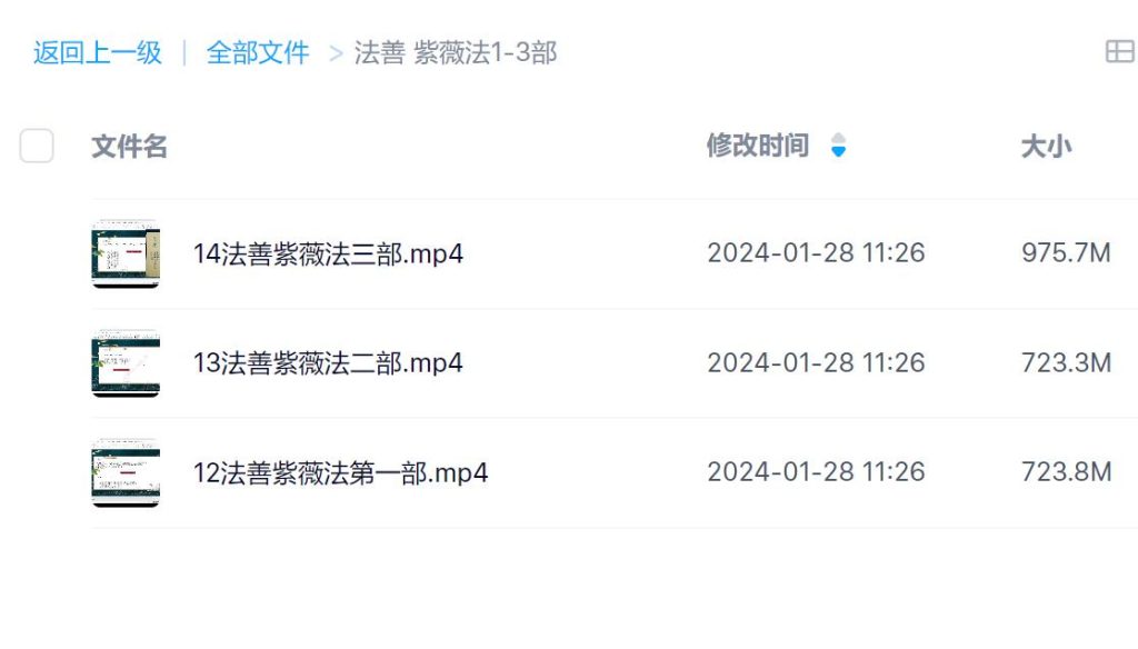 法善紫薇法一二三部合集PPT视频